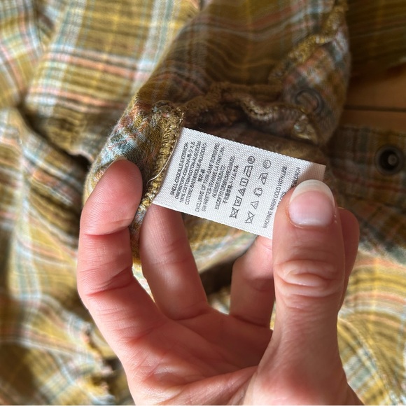 FREE PEOPLE Juniper Ridge Plaid Button Front Shirt - Picture 10 of 12
